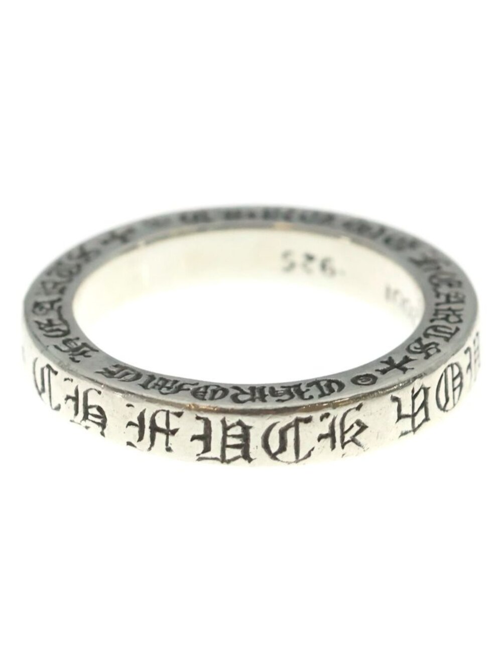 Chrome Hearts Spacer Fckyou Ring Silver